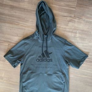 Adidas Short Sleeve Hoodie